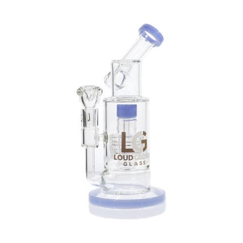 9 INCH LOUD CLOUD GLASS MATRIX DOME WATER PIPE 620GM 